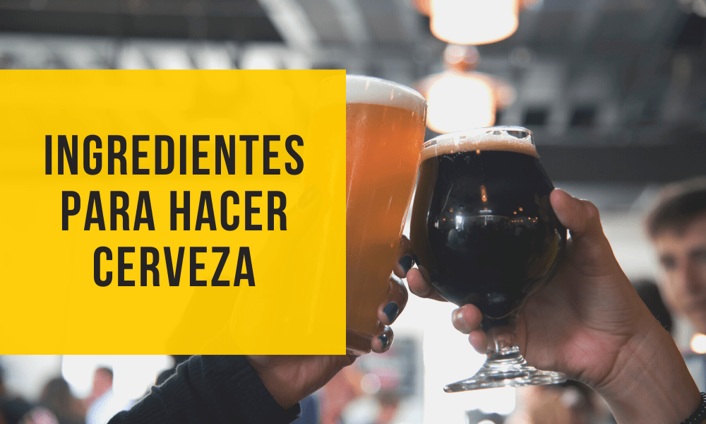 Conoce los ingredientes cerveza para hacer en casa