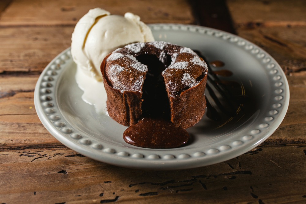 Coulant o volcán de chocolate: el postre de Navidad ideal